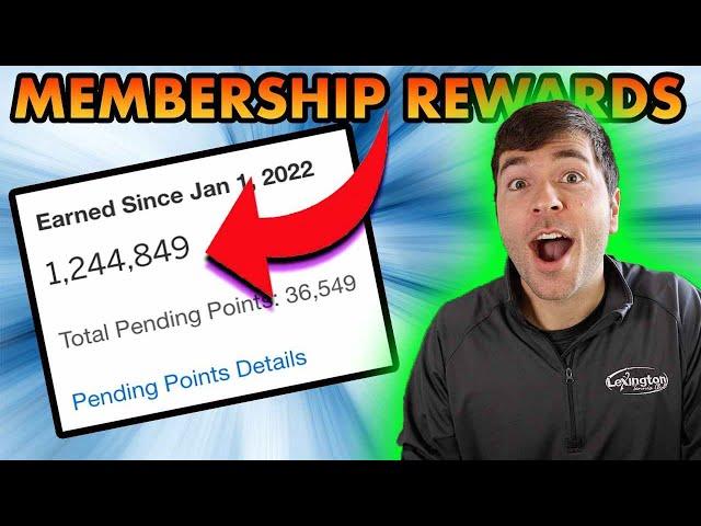 How I Earned 1,200,000+ Amex Membership Reward Points!