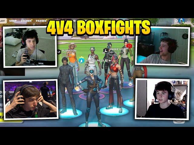 Reet Bugha VS PeterBot Zen in 4V4 Boxfights