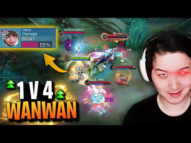 This is why Wanwan is new meta in dark system | Mobile Legends