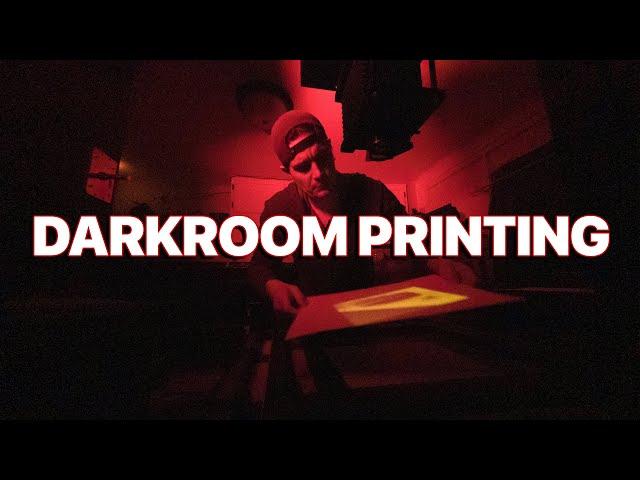 Darkroom Printing - Black and White Film Photography