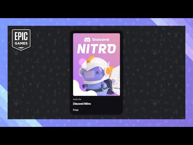 1-Month Discord Nitro FREE from Epic Games | Trial Guide 2024/2025