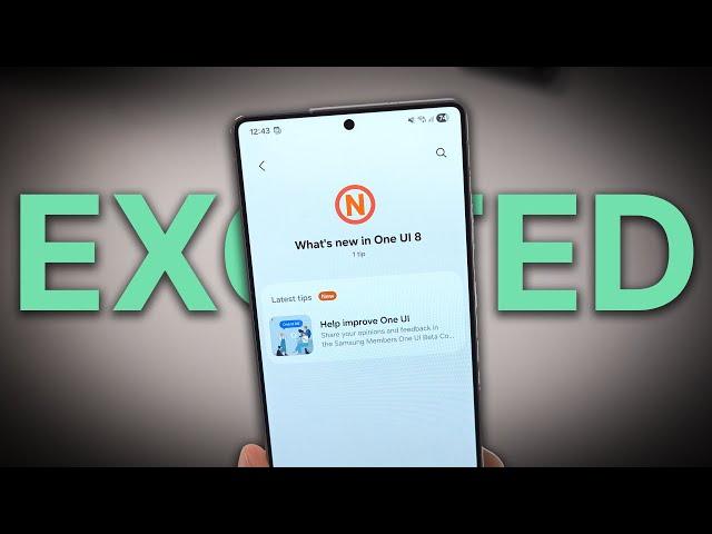 5 Reasons to be EXCITED about One UI 8!