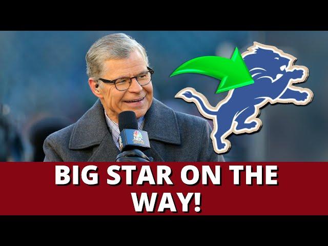 SHOCKING! THIS UNEXPECTED STAR IS RETURNING TO THE LIONS! YOU WON'T BELIEVE IT! DETROIT LIONS NEWS