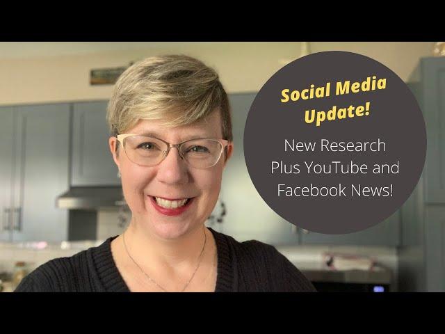 New Research on Social Media Use Plus Updates on YouTube and Facebook for Libraries!