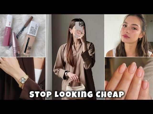 10 Mistakes That Make You Look CHEAP and How to Fix it| Selfcare With Taiba