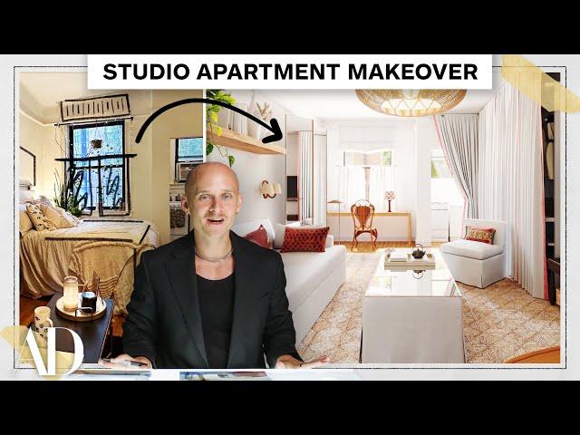 Pro Designer Fixes a Dark, NYC Studio Apartment With No Storage | Re:Design | Architectural Digest