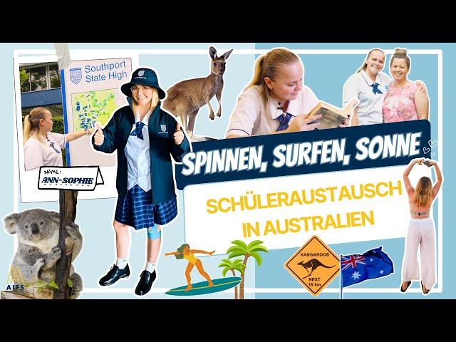 "USA fand ich langweilig"  | Ann-Sophies SCHÜLERAUSTAUSCH in AUSTRALIEN mit AIFS 