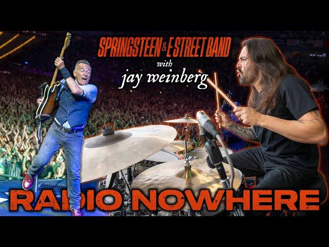 Jay Weinberg - Bruce Springsteen & The E Street Band "Radio Nowhere" Live Drum Cam