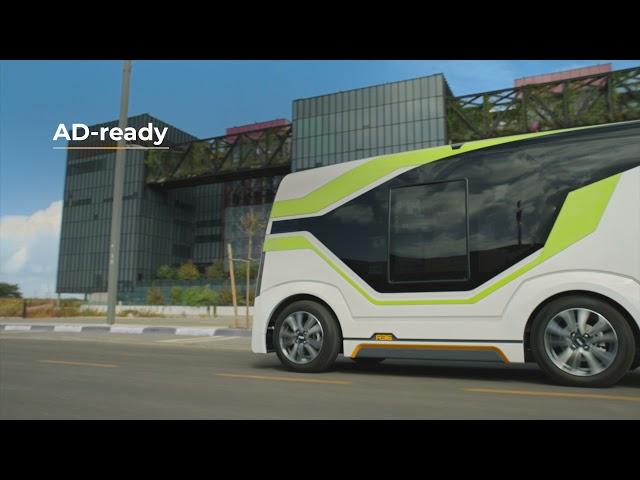 Unveiling Leopard - autonomous last-mile delivery concept vehicle Powered by REE!