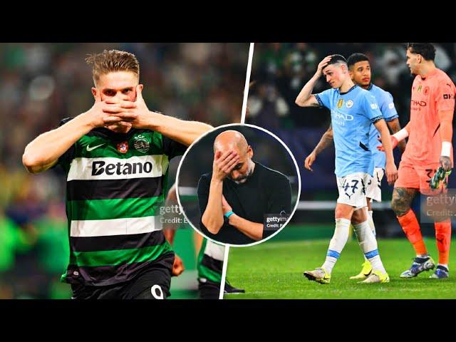 The Day Viktor Gyökeres Destroyed Manchester city & Made Pep Guardiola Lose Control