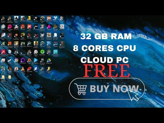 This is how you can get 32gb ram cloud pc for free  || #freerdp || @zeroistaken_ ||