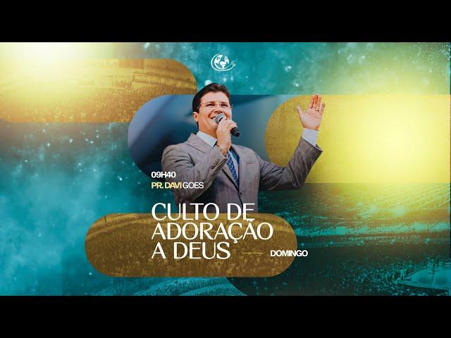 DOENÇAS EMOCIONAIS - SÓ DEUS PODE FAZER MILAGRES! - PR. DAVI GOES - 22/09/2024