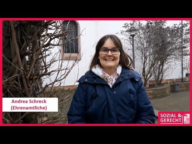 sozial & gerecht: Videostatement von Fr. Andrea Schreck (Sulzbach)