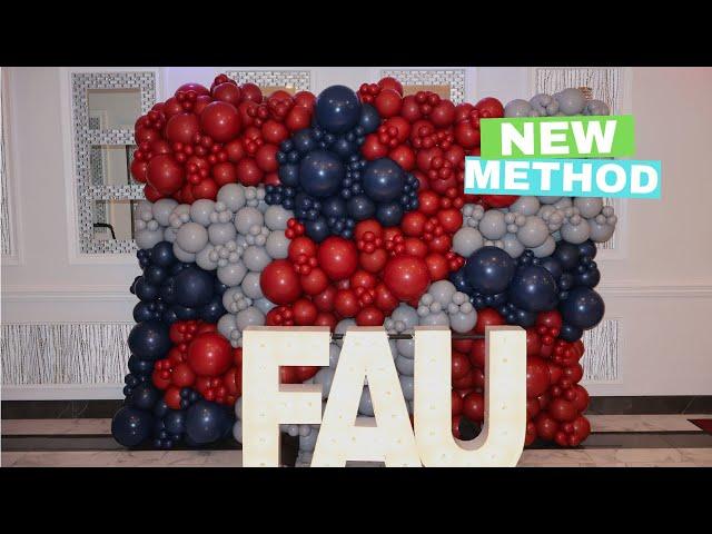 NEW METHOD!!! | Balloon Wall Tutorial | How to | DIY