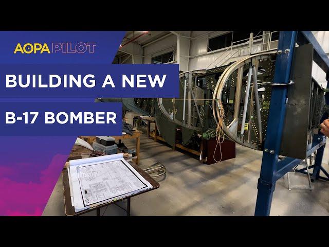 They're building a B-17 at the Champaign Aviation Museum National Aviation Heritage Area