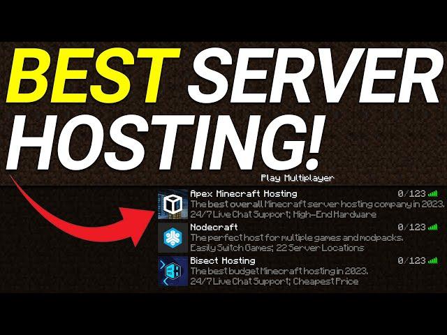 Best Minecraft Server Hosting Companies of 2023