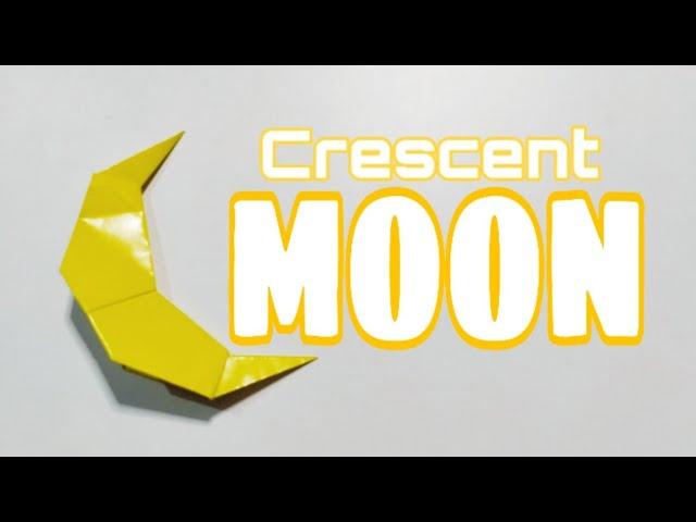 Easy Origami Moon - How to Make Origami Moon