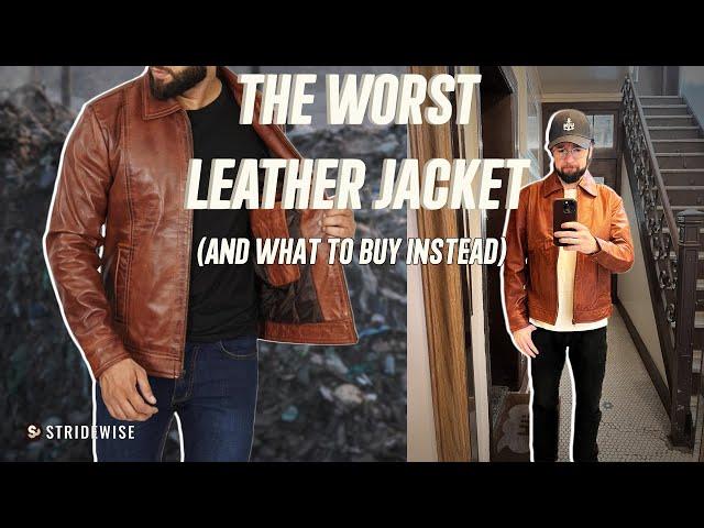 The Worst Leather Jacket In the World: A Review (And What to Buy Instead)