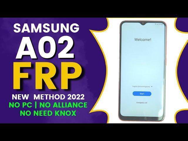 Without PC - Samsung A02 Frp Bypass 2022 Android 11  [ Old Method Not Work ]
