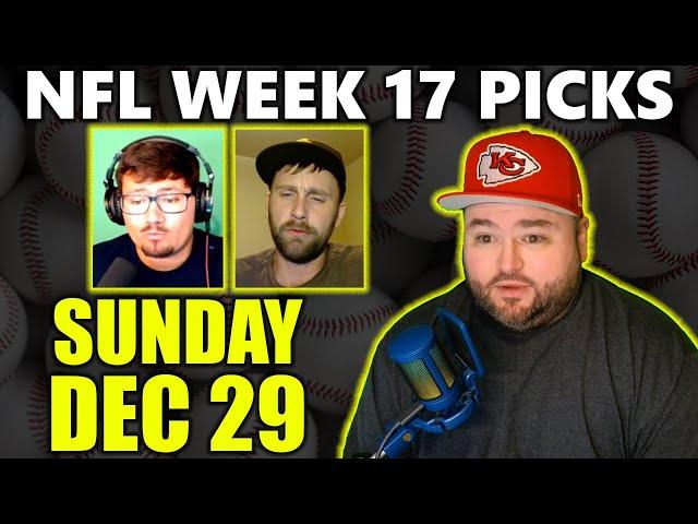 NFL Week 17 Picks with Kyle Kirms | Sunday 12/29