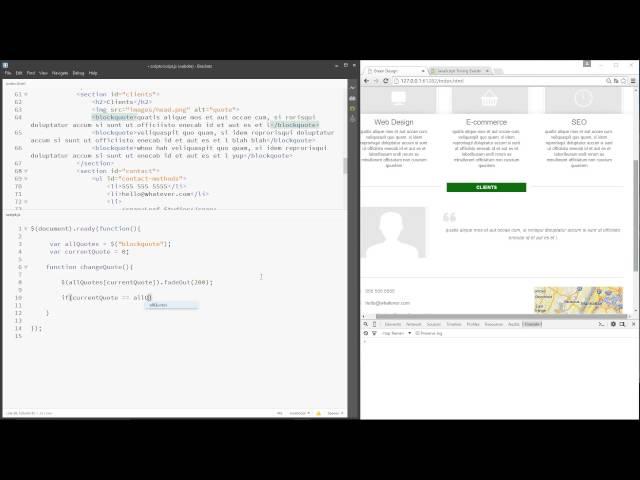 jQuery Tutorial for Beginners #23 - Fading Animation Example