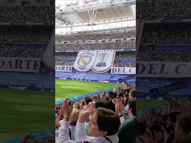 El Clásico! 80,000 Real fans singing HALA MADRID y nada mas