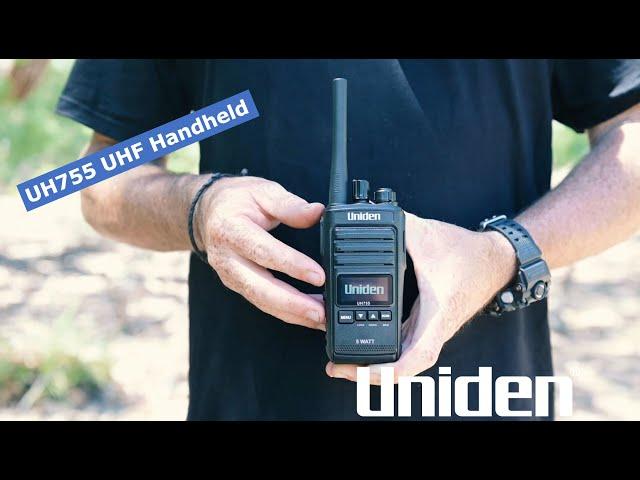 Uniden - UH755 Series - 5 Watt UHF Handheld