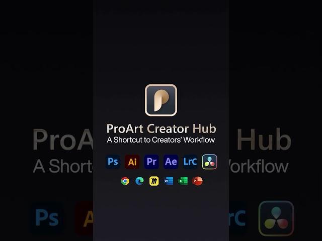 #ProArt Creator Hub