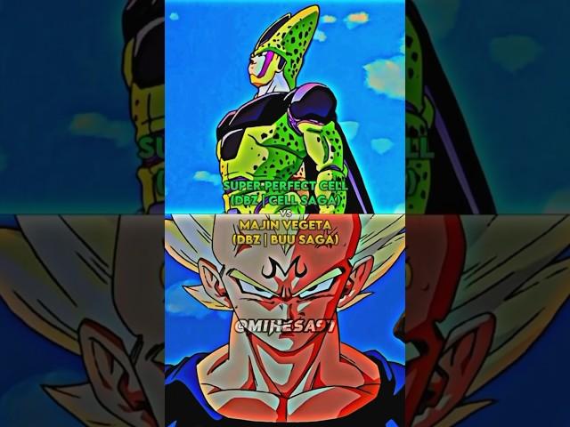Super Perfect Cell (DBZ | CELL SAGA) vs Majin Vegeta (DBZ | BUU SAGA)