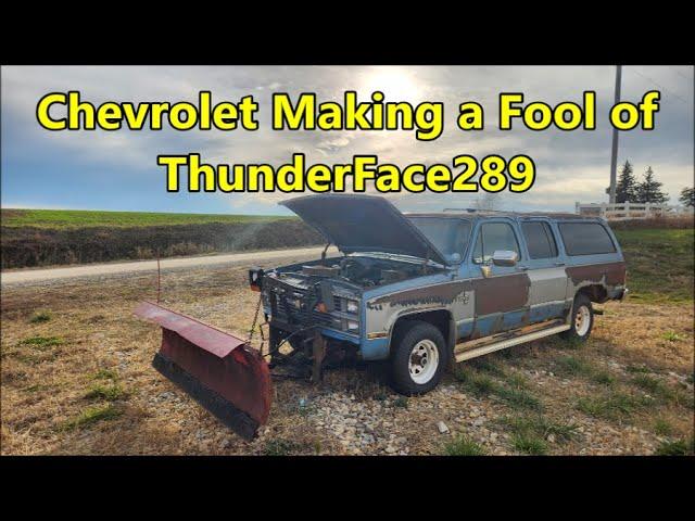 FREE Plow Truck! Will it Run? (Silly "Ford Fanboy" Gets owned by Chevy)