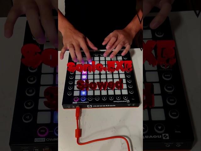 SONIC.EXE Brazilian Phonk on Launchpad #music #phonk #brazilian #shorts #trollge #viral