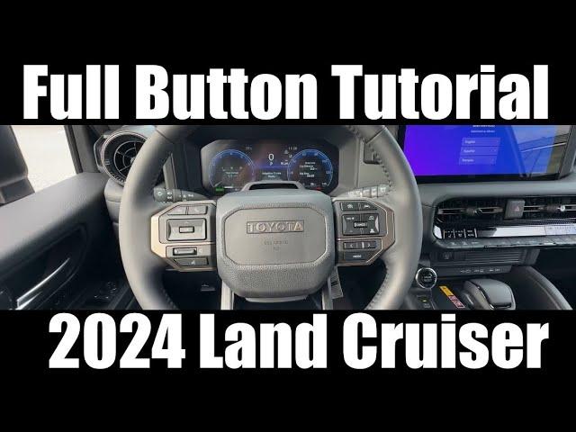 2024 Toyota Land Cruiser: Features & Controls Explained