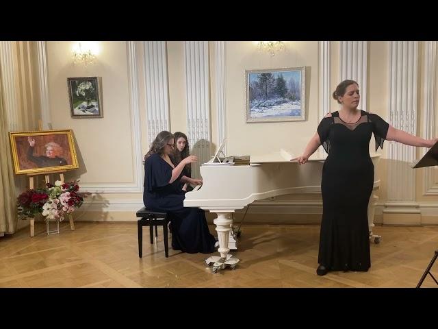 Julia Liubimova / Valentina Maister Н.Метнер "Зимний вечер"