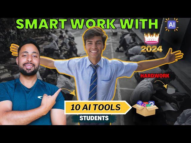 Top 10 AI Tools for Students | Learn with AI  in 2024