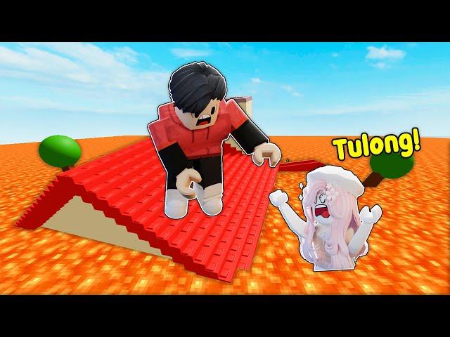 RUN! THE FLOOR IS LAVA in ROBLOX (Tagalog)