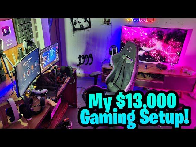 My Insane $13,000 Gaming Setup Tour!