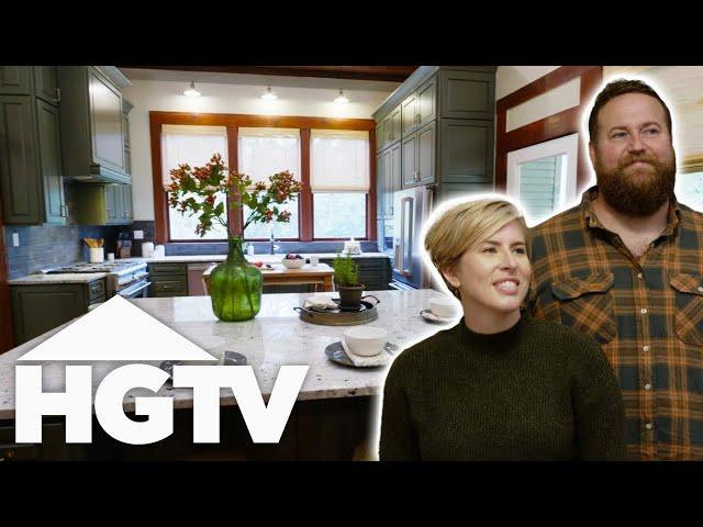 "One Of A Kind" Ben & Erin's Kitchen Transformation Blows Client's Mind | Home Town