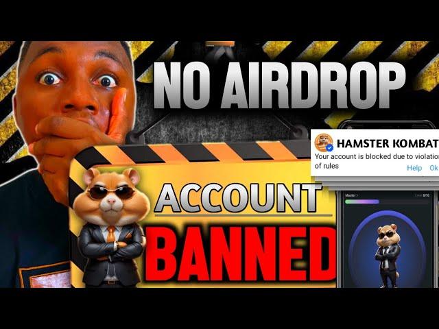 Hamster Kombat Disqualification - STOP THIS or Claim ZERO Hamster Kombat Token