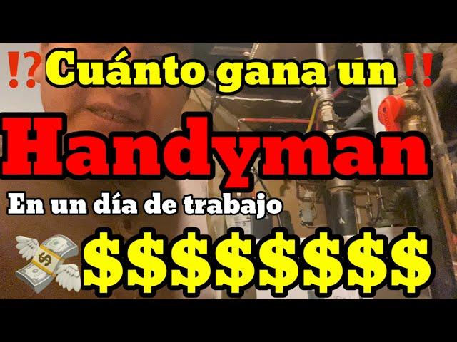 Cuanto gana un handyman en un día de trabajo? #dinerofacil