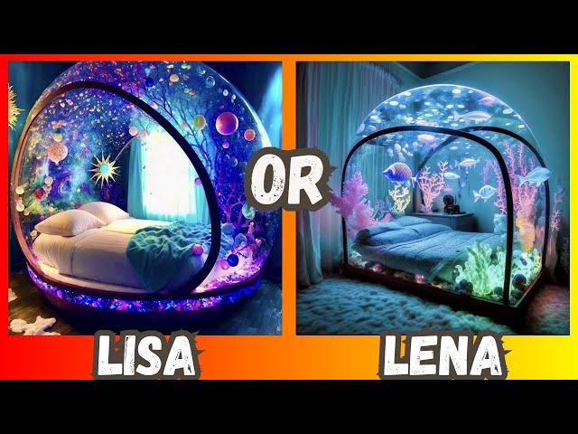 Lisa or Lena️‍ #lisa #lena #lisaorlena #lisaandlena #viral #trendingvideo