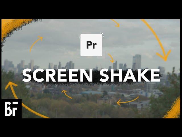 Screen Shake Effect in Premiere Pro