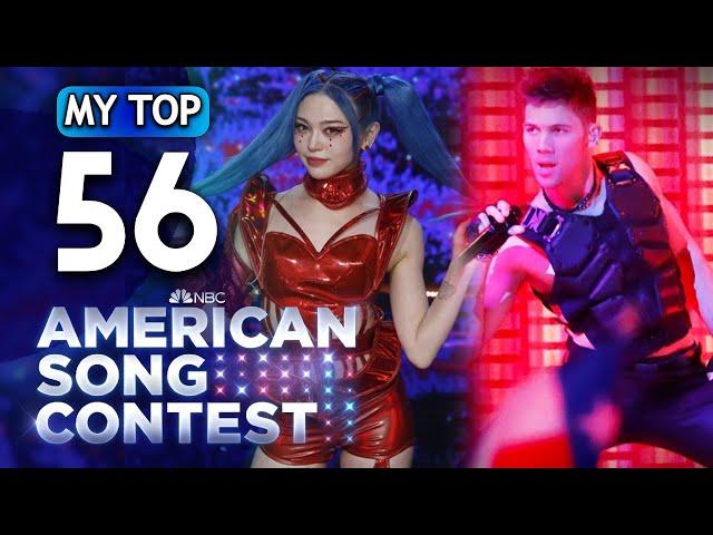 American Song Contest - My Top 56 (Two Years Later)