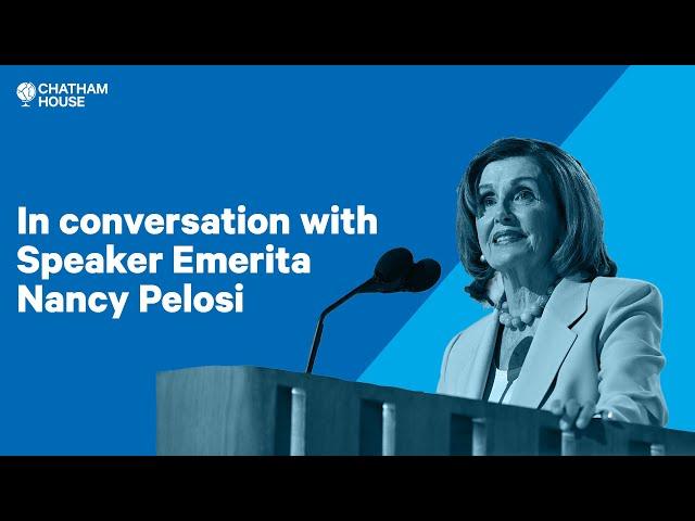 In conversation with Speaker Emerita Nancy Pelosi