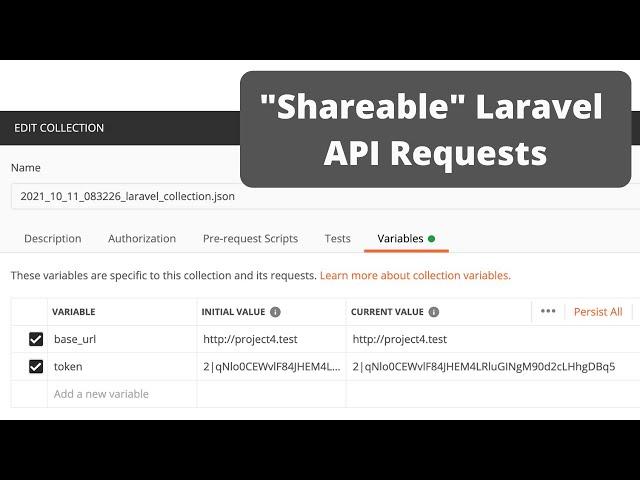 Postman API Collections with Laravel Generator