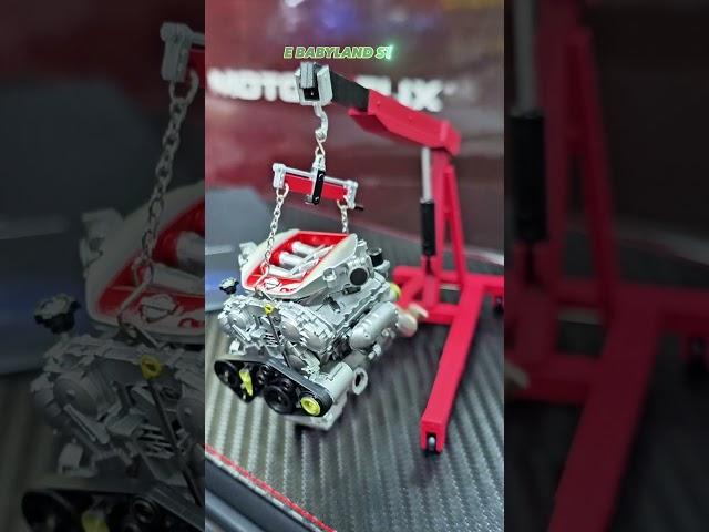 1:18 Motorhelix GTR R35 Engine VR38DETT #motorhelix #gtr #diecast #diecastcollector #carlover