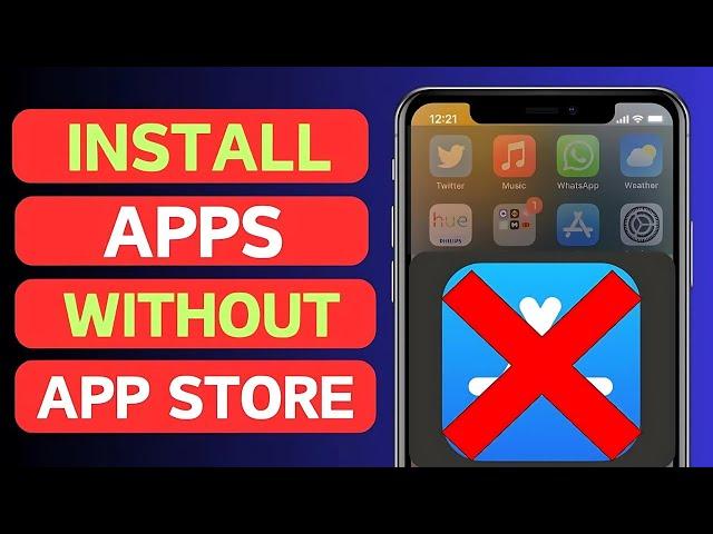 How to install Apps Outside App Store | How to Download apps without App Store - iPhone iPad iOS 18