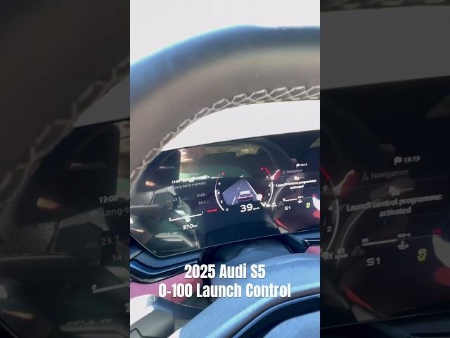 2025 NEW! Audi S5 0-100 LAUNCH CONTROL 