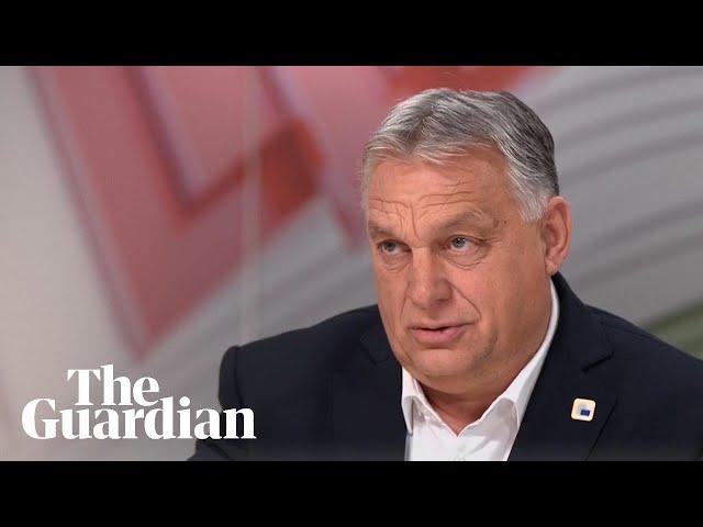 Viktor Orbán on why he blocked EU aid package for Ukraine