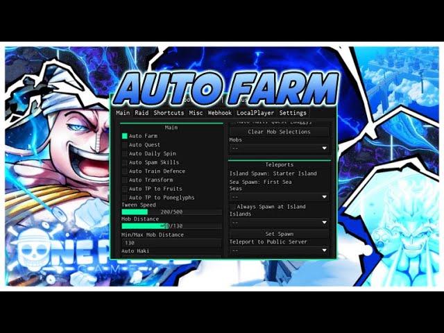 A One Piece Game Script Hack • Auto Farm NO KEY [Roblox 2024]