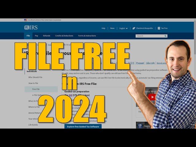 How to File Taxes for Free 2024 | IRS Free File